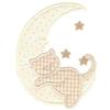 Cat Sleeping on Moon, Larger (Applique)