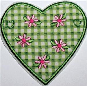 Heart with Flowers