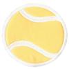 Tennis Ball, Larger (Applique)