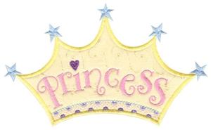 Crown Princess / Smaller Applique