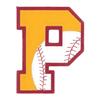 P Baseball-Softball Applique Letter