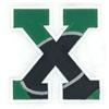 X Hockey Alphabet Letter