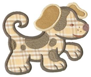 Spotted Puppy, Smaller (Applique)