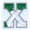 X Volleyball Applique Letter