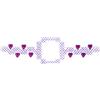 Baby Name (Cross Stitch/Hearts)