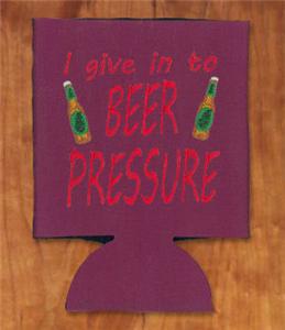 Beer Pressure Koozie