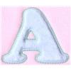 Quilted Baby Letter A