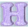 Quilted Baby Letter H