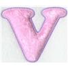 Quilted Baby Letter V