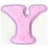 Quilted Baby Letter Y