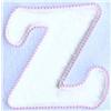 Quilted Baby Letter Z
