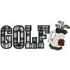Golf/Golf Bag Applique