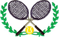 Tennis Crest