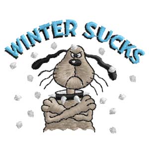 Winter Sucks Dog