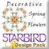 Decorative Spring Flowers Design Pack