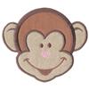 Monkey Head 2 (Applique)