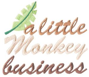 "A Little Monkey Business"