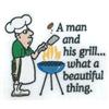 A Man And His Grill