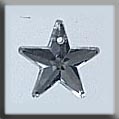 Mill Hill Glass Treasures / 5 Pointed Star Crystal 12061