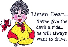 Never Give the Devil a Ride...
