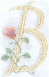 Letter B / Small Floral