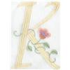 Letter K, Small (Floral)