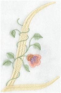 Letter L / Jumbo Floral