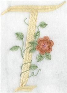 Letter T / Jumbo Floral