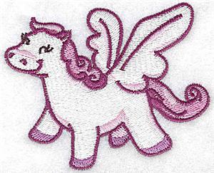 Pegasus D Embroidery Design by John Deer's Embroidery Legacy