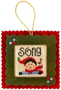 Song (Christmas Blessings) Cross Stitch Pattern