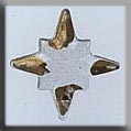Mill Hill Glass Treasures / Crystal Star Gold Tipped 12108
