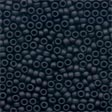 Mill Hill Antique Seed Beads, Size 11/0 / 03040 Flat Black