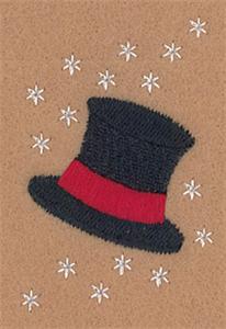 Snowman Top Hat Accent