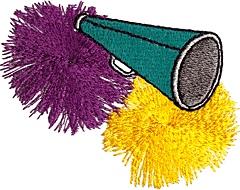 Pom Poms & Megaphone/Cheerleading