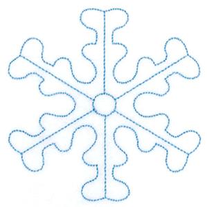 Snowflake Stipple Small