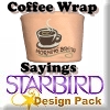 Coffee Wrap Sayings in the Hoop Design Pack