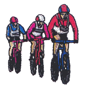 Three Cyclists