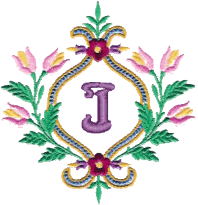 Floral Monogram I