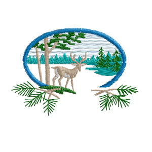Deer Forest Oval