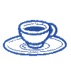 Cup & Saucer Outline