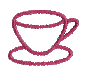 Cup & Saucer Graphic