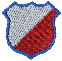 Diagonal USA Shield