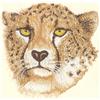 Cheetah, Light Stitch (Larger)