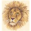Lion, Light Stitch (Larger)