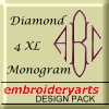 Image of Diamond XL Monogram Set 4