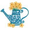 Spring Filigree Watering Can