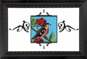 Nora Corbett Audubon Street Collection Cross Stitch Patterns / Chaffinch