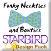 Funky Neckties & Bowties Design Pack