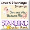 Love and Marriage Sayings Design Pack
