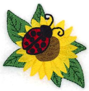 Ladybug Sunflower Small